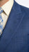 Vinci Men’s Blue Double Breasted Glen Plaid 2 Piece Suit, Formal Wedding Business Dress Suit