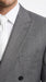 Men’s Grey 1920s Gangster Suit Package – Double-Breasted Suit with Untouchable Hat, Shirt and Tie