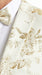 Men’s Off White and Gold Floral Paisley Tuxedo Blazer, Big and Tall Sparkling Formal Sport Coat
