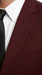 Men’s Burgundy Maroon Wine Suit with 2 Button Jacket and Matching Pants, Formal Wedding Dress Suit