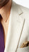 Men’s Ivory Cream Blazer with 2 Button Front, Off White Dress Casual Sport Coat
