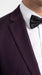 Men’s Plum Eggplant Dark Purple 2 Piece Suit, Formal Wedding Prom Dress Suit