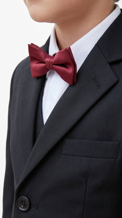 Dad And Son Black Matching wedding outfit Suits Perfect for toddler Suits wedding attire outfits
