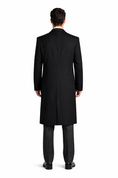 Man Bent Fully Lined Double Breasted 6 Buttons Mens Dress Coat Long Long Men Dress Topcoat - Winter coat ~ Mens Overcoat Designer Men's Mens Peacoat Sale - Image 6