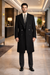 Man Bent Fully Lined Double Breasted 6 Buttons Mens Dress Coat Long Long Men Dress Topcoat - Winter coat ~ Mens Overcoat Designer Men's Mens Peacoat Sale