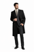 Man Bent Fully Lined Double Breasted 6 Buttons Mens Dress Coat Long Long Men Dress Topcoat - Winter coat ~ Mens Overcoat Designer Men's Mens Peacoat Sale