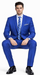 Tiglio 2-Button Slim or Modern Fit in 3-Blue Navy Fabrics