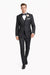 Mens Tiglio Black Tuxedo – Classic Formal Dinner Suit for Wedding, Prom and Black Tie Events