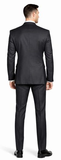 Mantoni Charcoal Two-button Wool Suit - Image 2