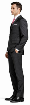 Mantoni Charcoal Two-button Wool Suit - Image 3