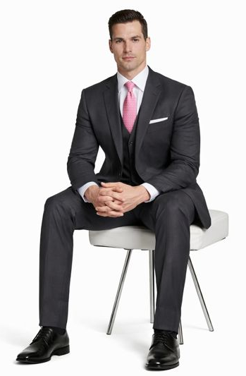 Mantoni Charcoal Two-button Wool Suit - Image 4
