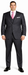Mantoni Charcoal Two-button Wool Suit