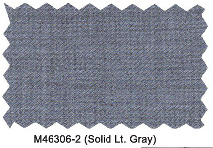 Mantoni Lt. Gray Two-button Wool Suit in Modern or Slim-Fit