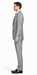 Mantoni Lt. Gray Two-button Wool Suit in Modern or Slim-Fit