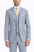 Mantoni Light Gray Suit for Men – Elegant Wedding and Business Formal Suit