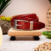 Marco Di Milano Riccardo Belt Antique Red