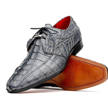 Marco Milano Exotic  Shoes  Grey Hornback  Dress Shoe Cancun - Image 2