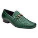 Belvedere Bartolo Forest Green Alligator Oxford