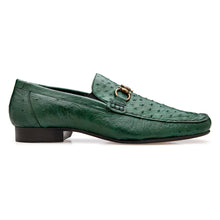 Belvedere Bartolo Forest Green Alligator Oxford