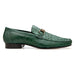 Belvedere Bartolo Forest Green Alligator Oxford