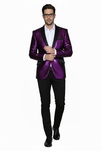 Mardi Gras Suit - Purple - Image 2