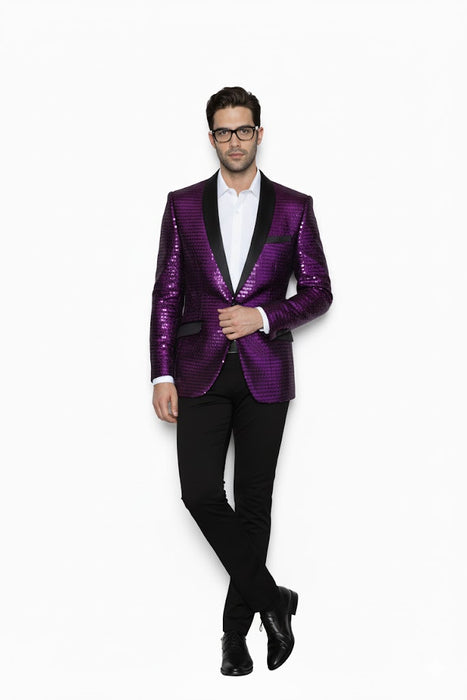 Mardi Gras Suit - Purple