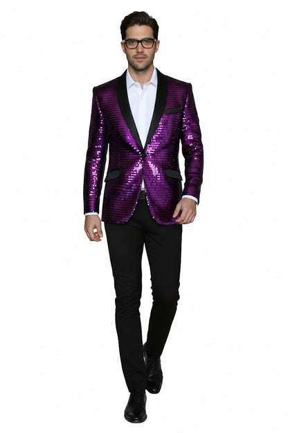 Mardi Gras Suit - Purple - Image 3