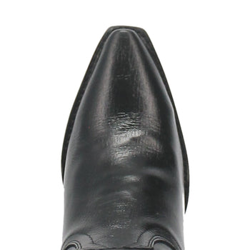 Dan Post Women’s Maria 13 Snip Toe Black Napalino Leather Fashion Boot - Image 3