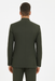 Marriage Groom Wedding Indian Nehru Suit Jacket Mens Blazer Olive (Jacket + Pants)