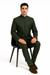 Marriage Groom Wedding Indian Nehru Suit Jacket Mens Blazer Olive (Jacket + Pants) $99
