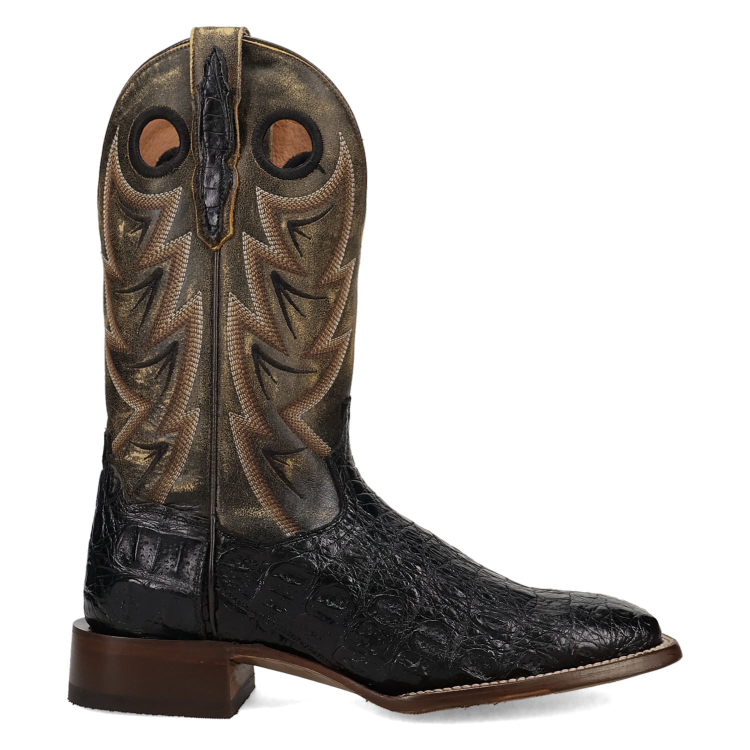 Dan Post Marsh Caiman Boot - Luxury Exotic Leather Western