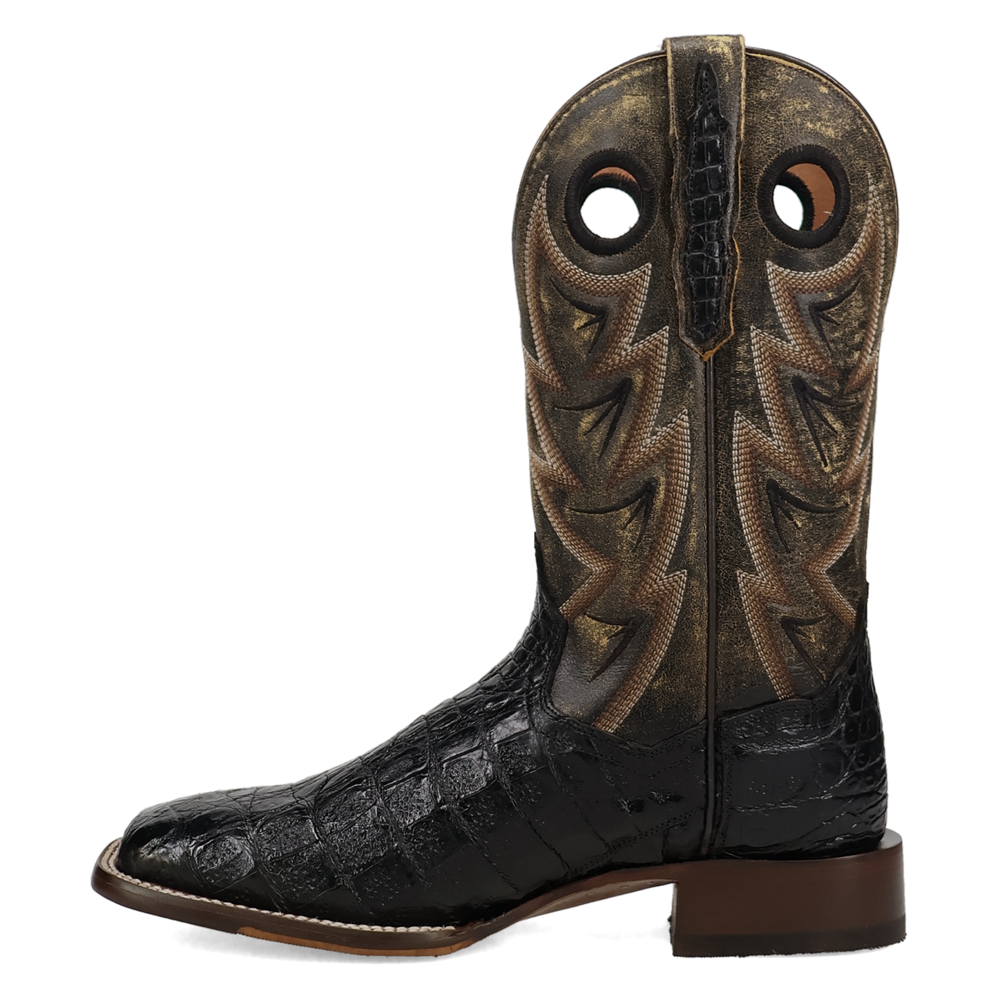 Dan Post Marsh Caiman Boot - Luxury Exotic Leather Western