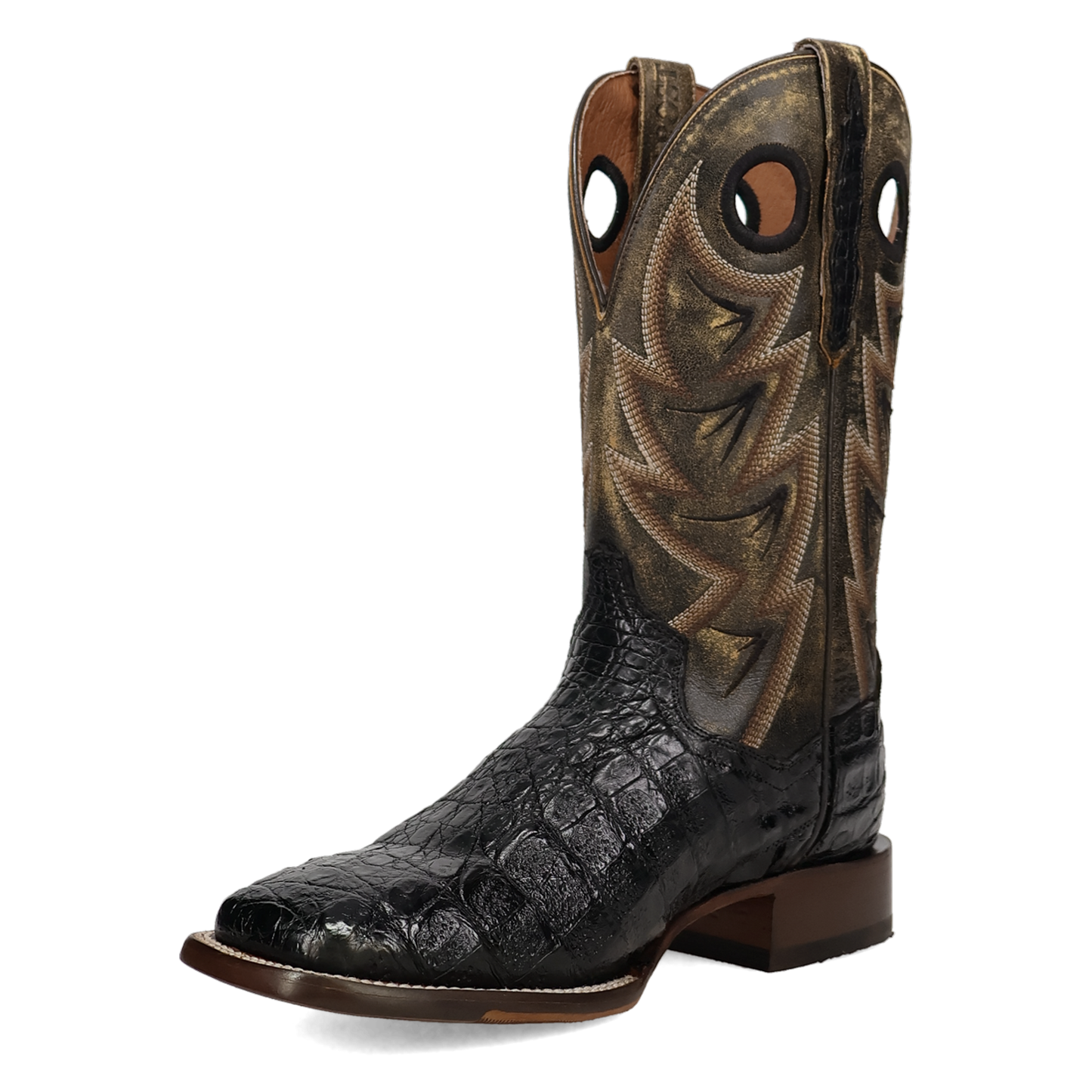 Dan Post Marsh Caiman Boot - Luxury Exotic Leather Western