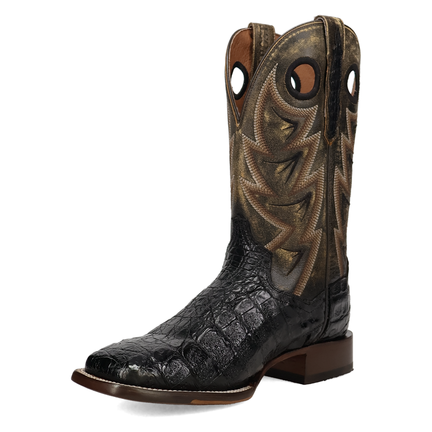 Dan Post Marsh Caiman Boot - Luxury Exotic Leather Western
