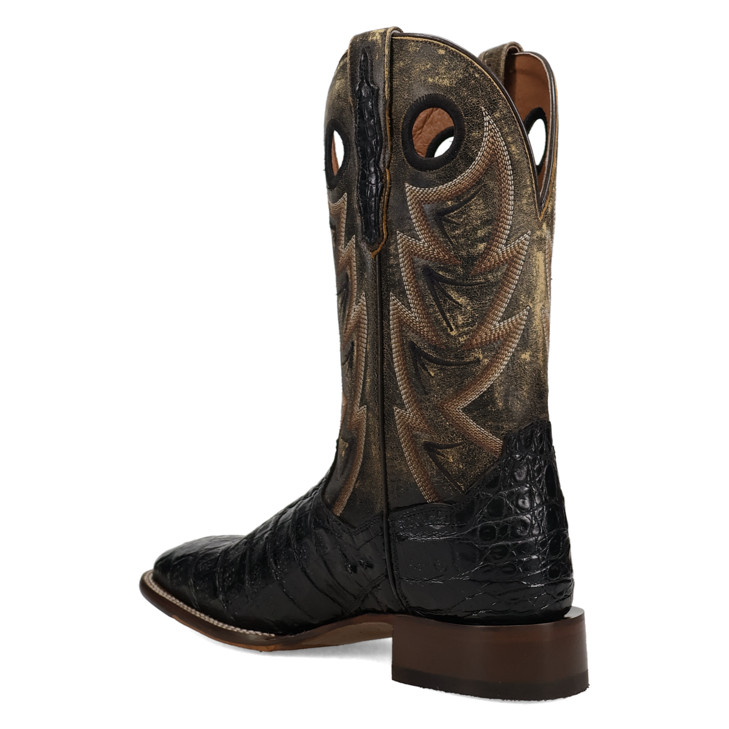 Dan Post Marsh Caiman Boot - Luxury Exotic Leather Western