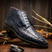 Marco Di Milano Martinelli Navy Leather Shoe