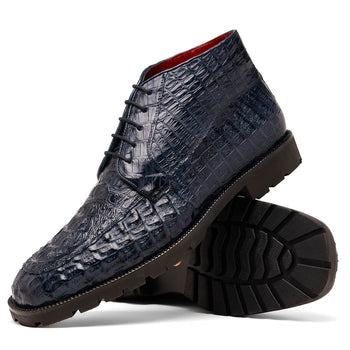 Marco Di Milano Martinelli Navy Leather Shoe