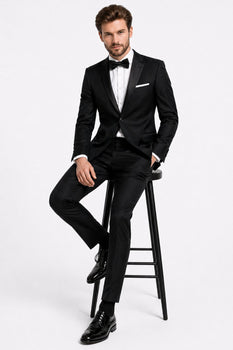 Dad And Son Black Matching wedding outfit Suits Perfect for toddler Suit wedding  attire outfits