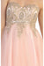 Quince Dama Dresses - Short Quinceanera Dresses in Color Blush