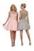 Quince Dama Dresses - Short Quinceanera Dresses in Color Mauve