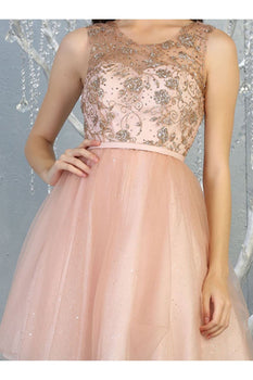 Glitter Bridesmaids Dress
