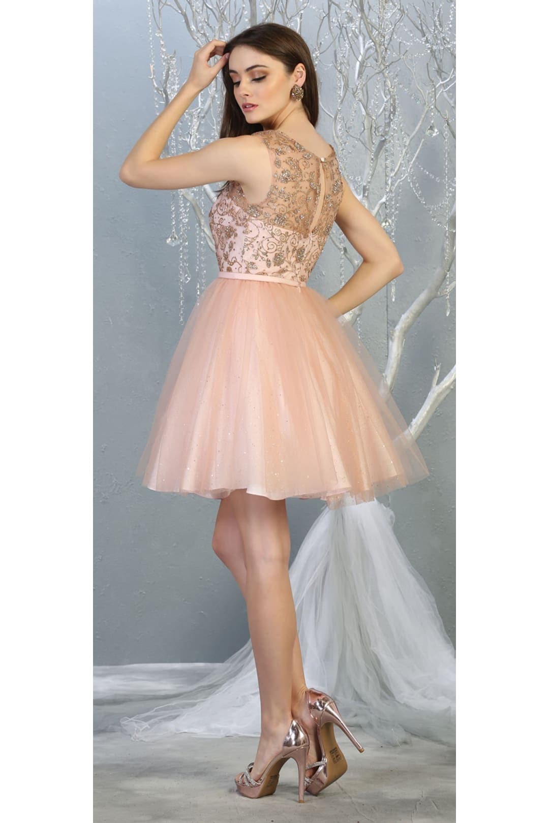 Glitter Bridesmaids Dress