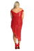 Quince Dama Dresses - Short Quinceanera Dresses in Color Red