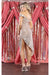 Quince Dama Dresses - Short Quinceanera Dresses in Color Rose Gold