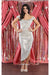 Quince Dama Dresses - Short Quinceanera Dresses in Color Champagne