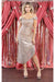 Quince Dama Dresses - Short Quinceanera Dresses in Color Rose Gold