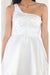 Quince Dama Dresses - Short Quinceanera Dresses in Color White