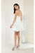 Quince Dama Dresses - Short Quinceanera Dresses in Color White