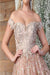 Quince Dama Dresses - Short Quinceanera Dresses in Color Rose Gold