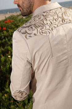Men’s Embroidery Blazer – Fashion Designer Dress Jacket for Formal and Party Wear
